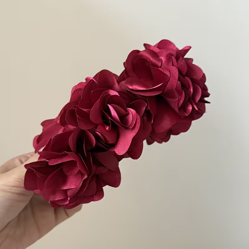 A Floral-Themed Hair Clip.