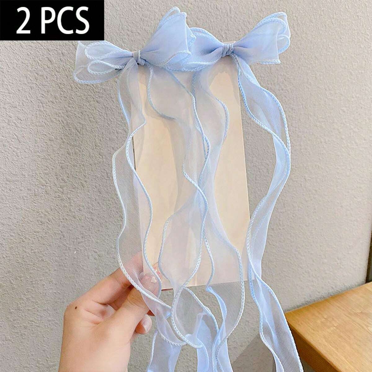 2pcs Bowknot Hair Accessory Hairclips.