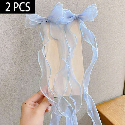 2pcs Bowknot Hair Accessory Hairclips.