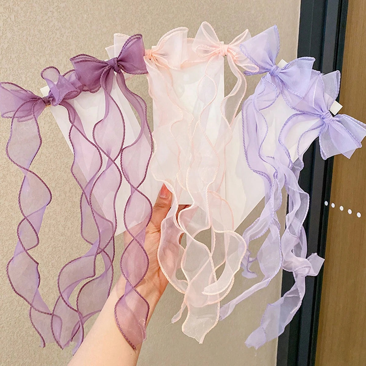 2pcs Bowknot Hair Accessory Hairclips.