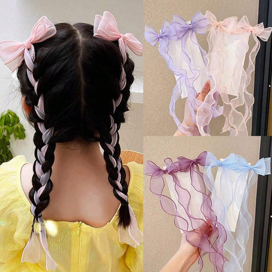 2pcs Bowknot Hair Accessory Hairclips.