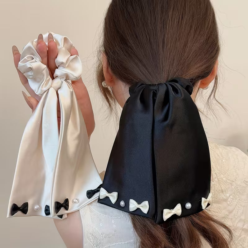 Elegant and Cute Style Hair Scrunchies.