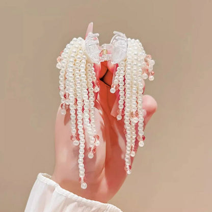 Beaded Hair Claw Clip.