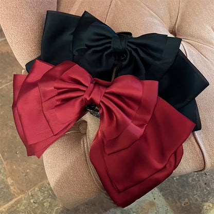 Single Large Princess Bow Hair Clip.