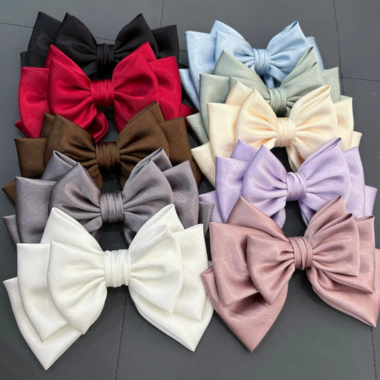 Fashion Gentle Extra Large Four-Layer Butterfly Knot Hair Clip.