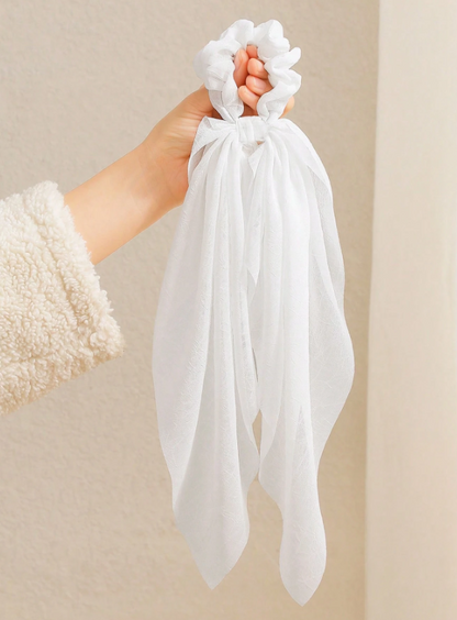 1pc Women's Detachable Ribbon Hair Tie.