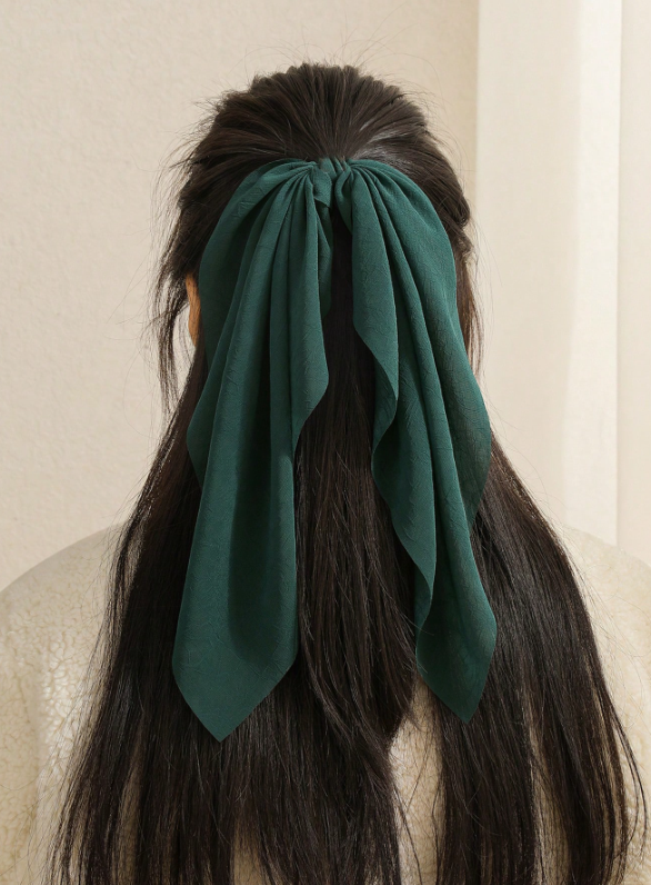 1pc Women's Detachable Ribbon Hair Tie.