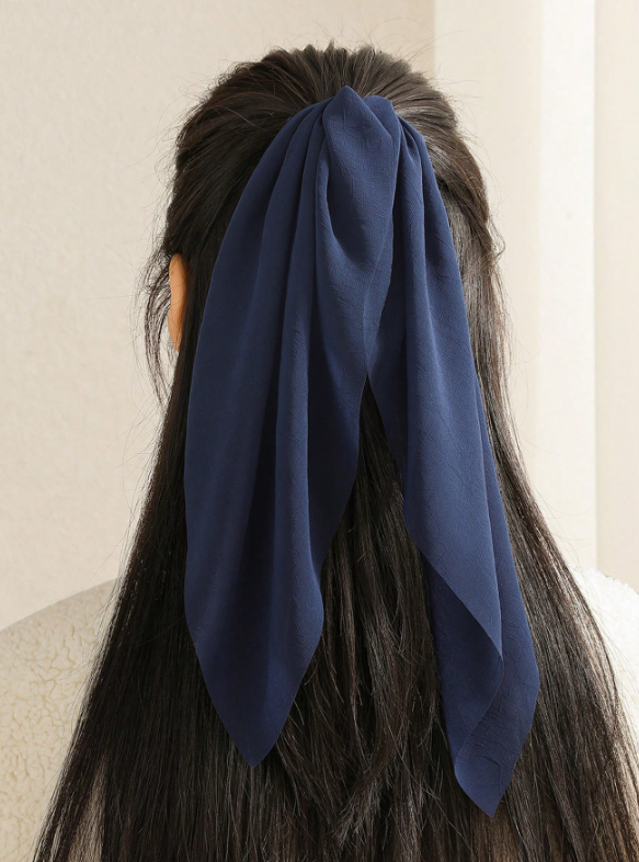 1pc Women's Detachable Ribbon Hair Tie.