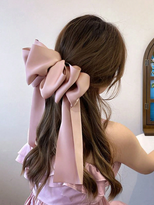 Bow Decor Hair Clip.