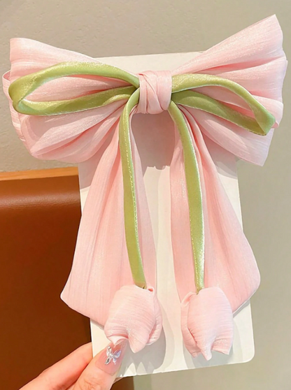 1pc Soft Tulip Hair Clip.