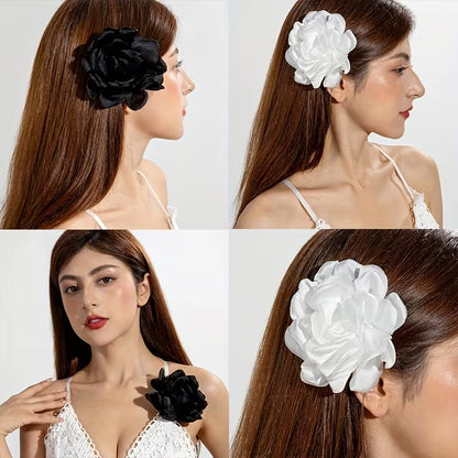 1pc Women's Elegant Floral hair clip.
