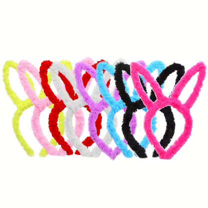 1pc Cute Velvetl Bunny Ear Hair Band.