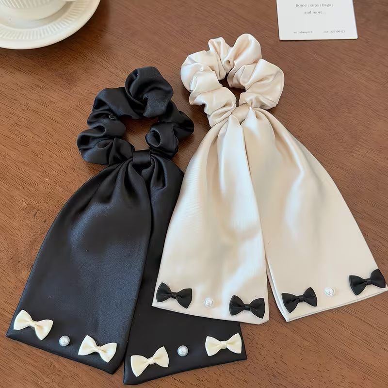 Elegant and Cute Style Hair Scrunchies.