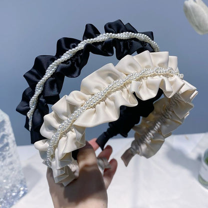 New Silk Beaded Hair Band.