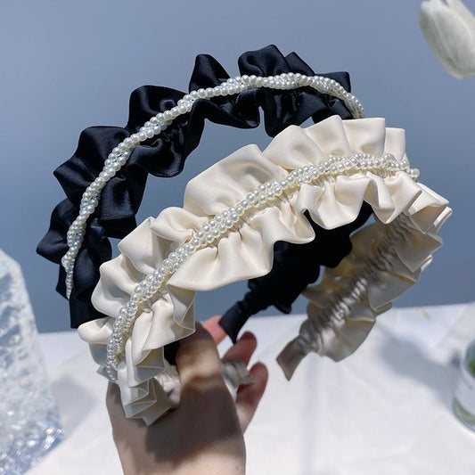 New Silk Beaded Hair Band.