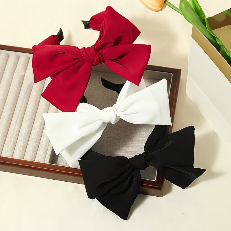 Fabric Bow Hair Band.