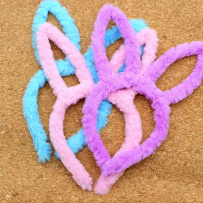 1pc Cute Velvetl Bunny Ear Hair Band.