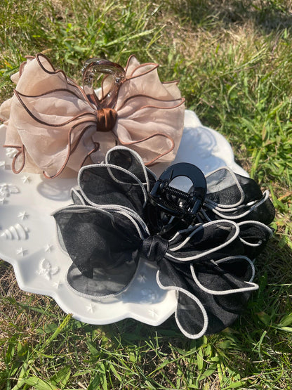 Butterfly knot Bow hair Claws.